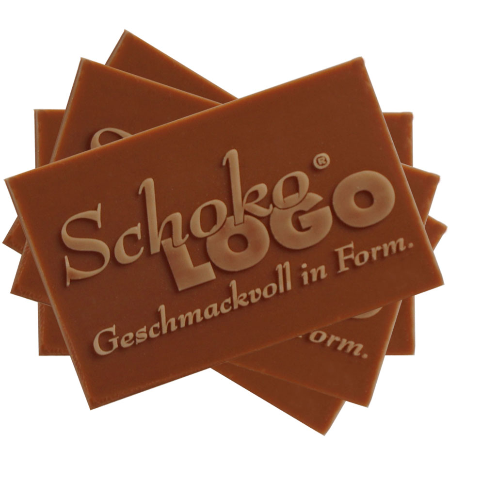 Messe Schoko Logo Giveaway