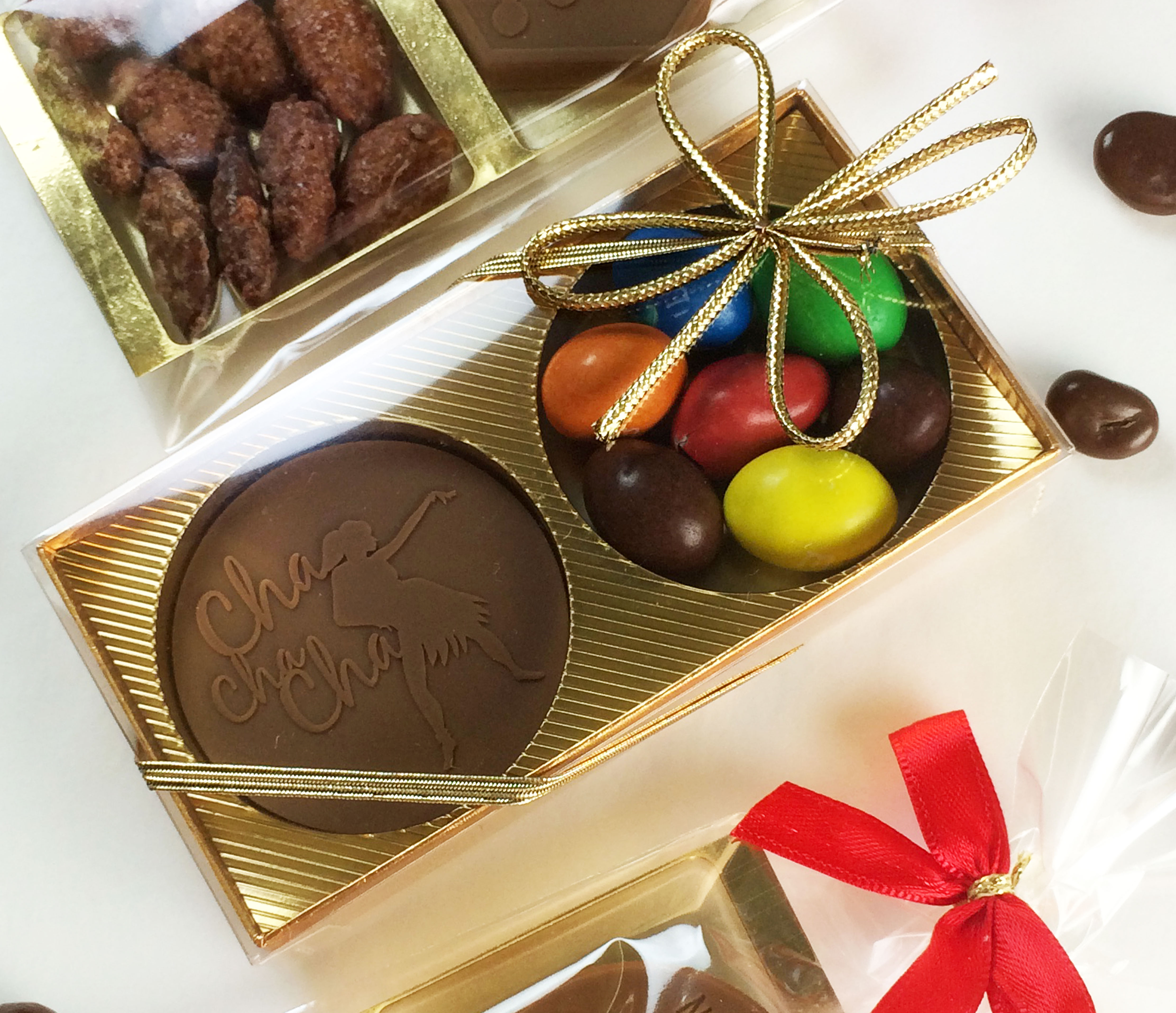 Schoko-M&M's Geschenk